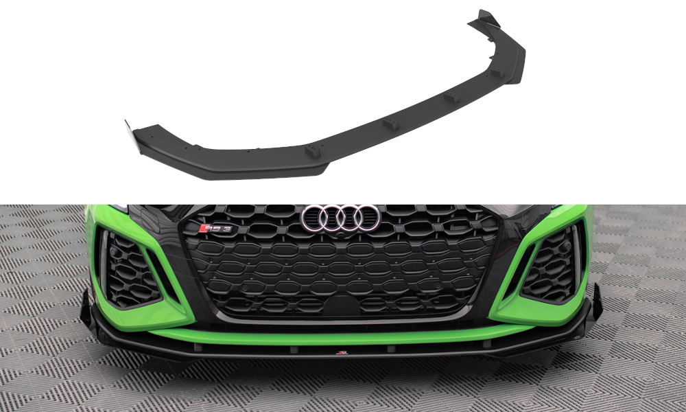 Forreste splitter Street Pro V.1 + Flaps Audi RS3 8Y