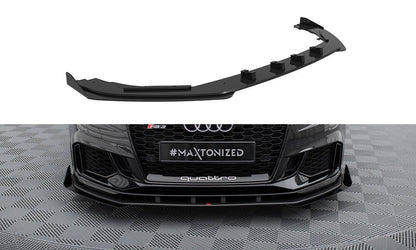 Forreste splitter Street Pro V.1 + Flaps Audi RS3 Sedan 8V Facelift