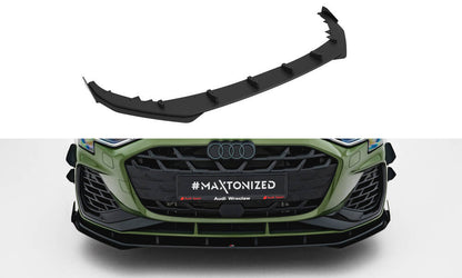 Forreste splitter Street Pro V.1 + Flaps Audi S3 Sportback / A3 S-line Sportback 8Y Facelift