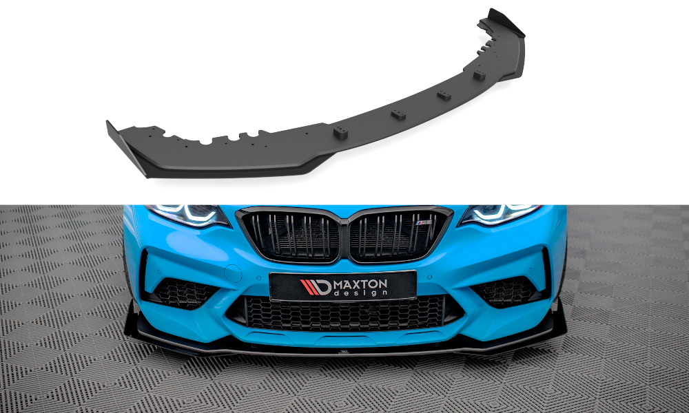 Forreste splitter Street Pro V.1 + Flaps BMW M2 Competition F87