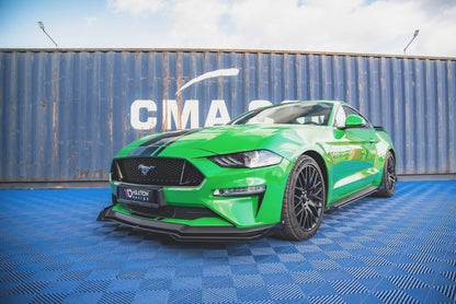 Forreste splitter Street Pro V.1 + Flaps Ford Mustang GT Mk6 Facelift