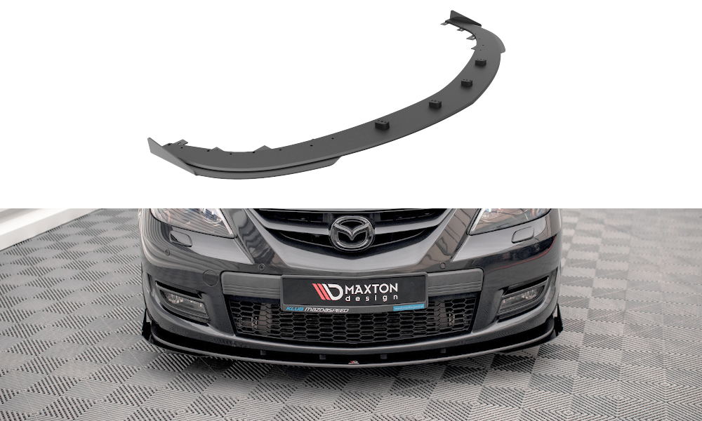 Forreste splitter Street Pro V.1 + Flaps Mazda 3 MPS Mk1