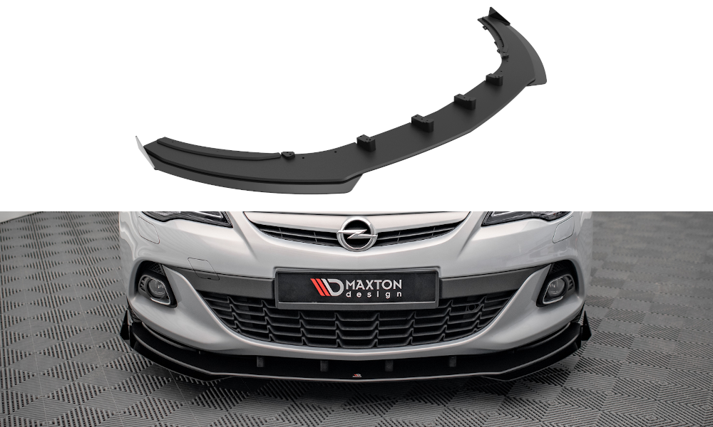 Forreste splitter Street Pro V.1 + Flaps Opel Astra GTC OPC-Line J