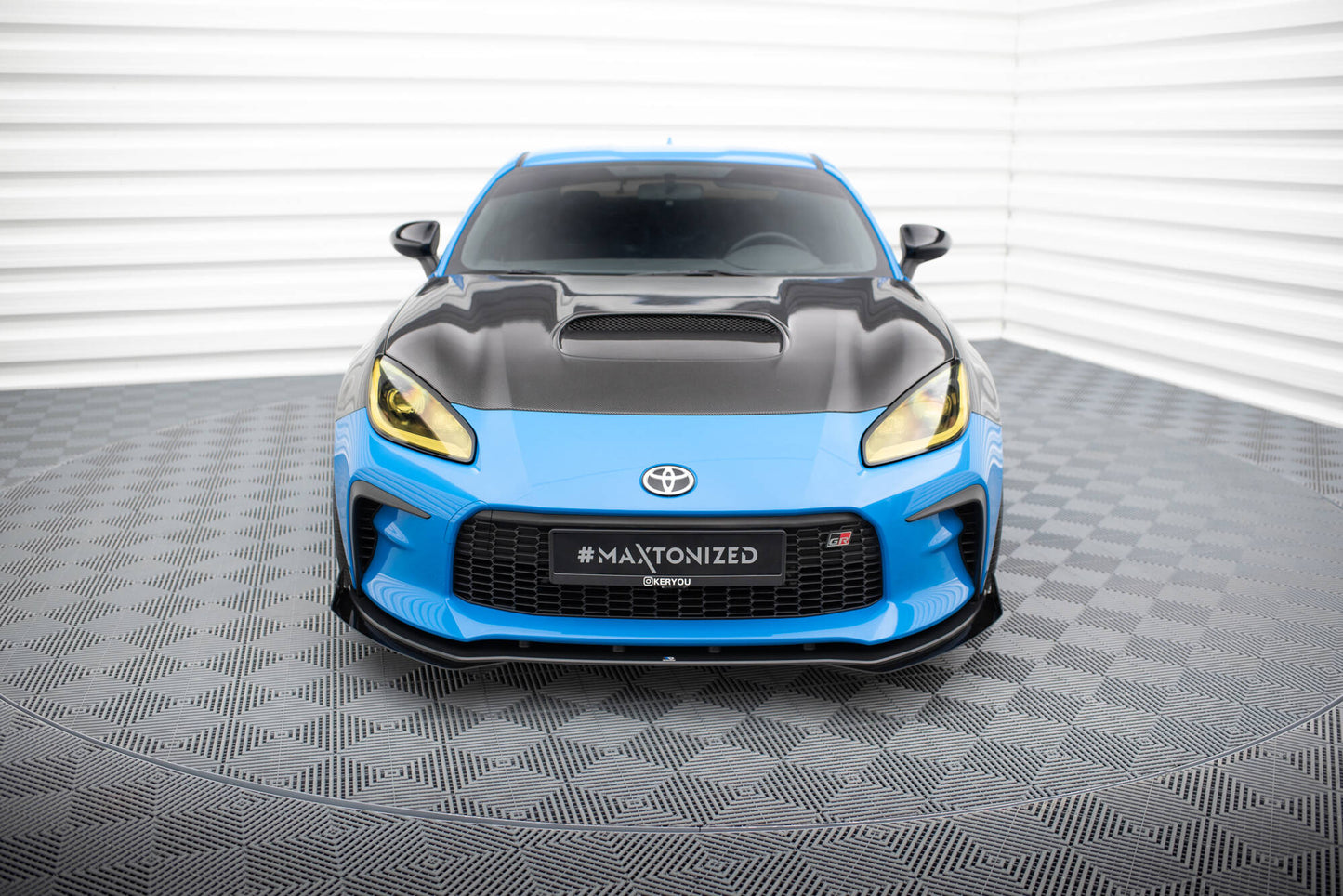 Forreste splitter Street Pro V.1 + Flaps Toyota GR86 Mk1