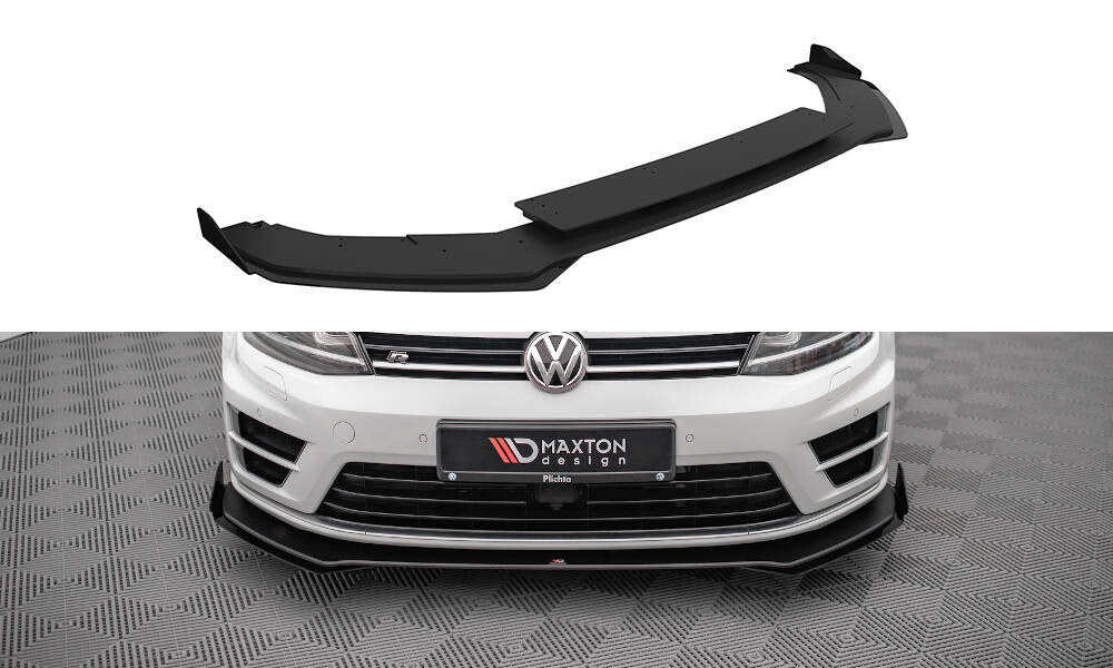 Forreste splitter Street Pro V.1 + Flaps Volkswagen Golf R Mk7