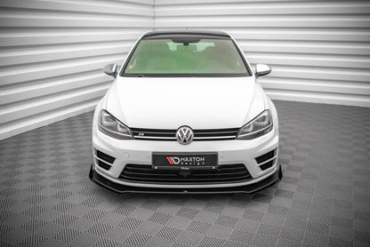 Forreste splitter Street Pro V.1 + Flaps Volkswagen Golf R Mk7