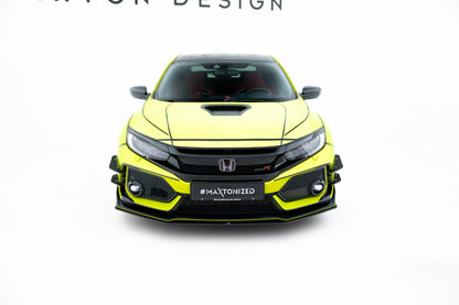 Forreste splitter Street Pro V.2 Honda Civic Type R Mk10