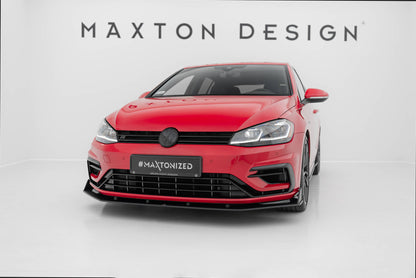 Forreste splitter Street Pro V.2 Volkswagen Golf R / R-Line Mk7 Facelift