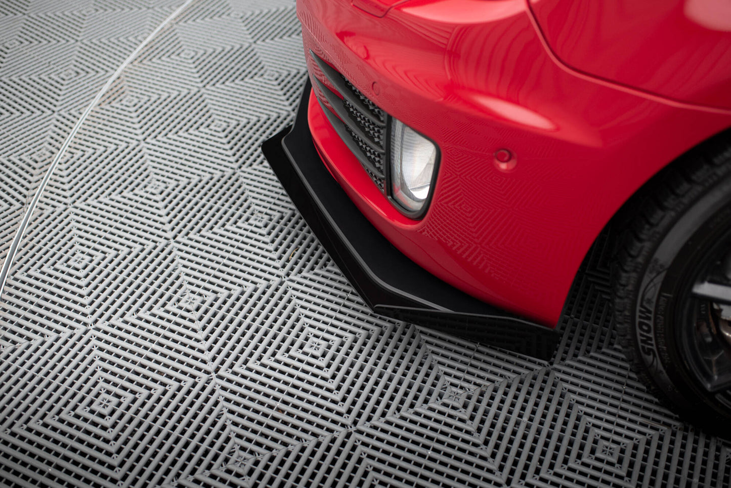 Forreste splitter Street Pro V.3 + Flaps Volkswagen Golf GTI Mk6