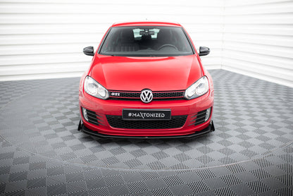 Forreste splitter Street Pro V.3 + Flaps Volkswagen Golf GTI Mk6