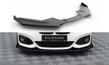 Forreste splitter Street Pro V.3 + Flaps til BMW 1 F20 M-Pack Facelift / M140i