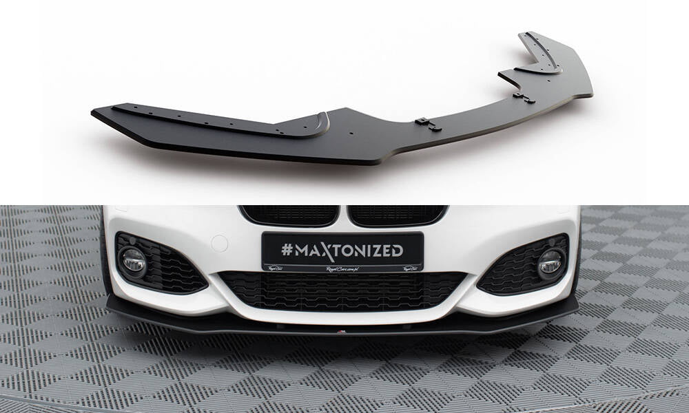 Forreste splitter Street Pro V.3 til BMW 1 F20 M-Pack Facelift / M140i