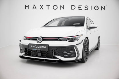 Forreste splitter Street Pro Volkswagen Golf GTI / GTE / R-Line Mk8 Facelift