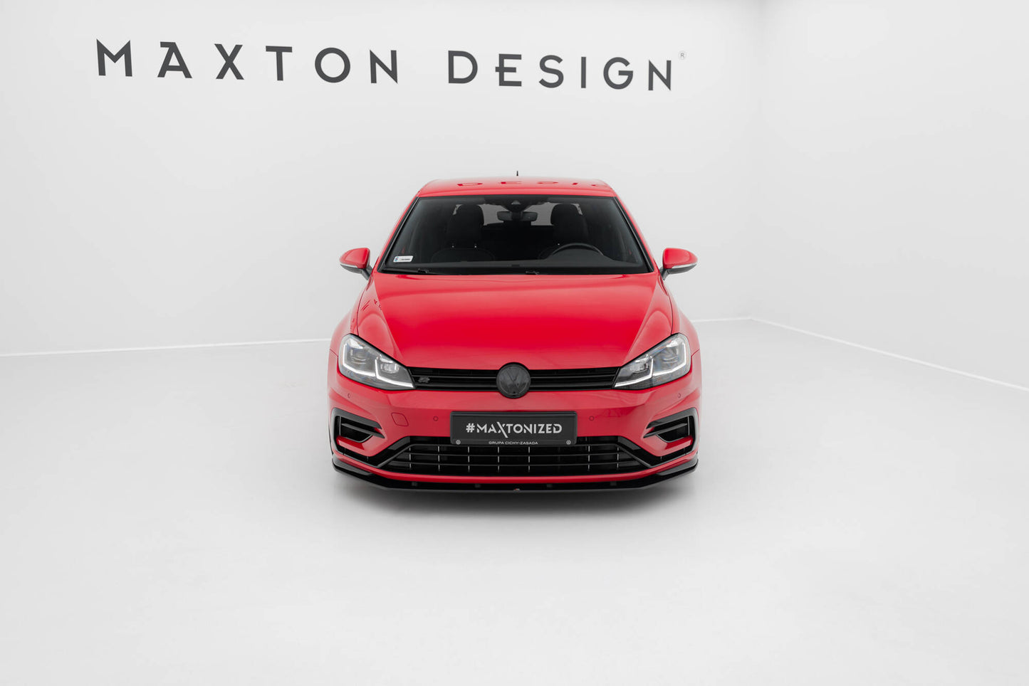 Forreste splitter Street Pro Volkswagen Golf R / R-Line Mk7 Facelift