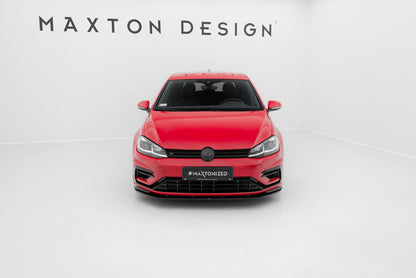 Forreste splitter Street Pro Volkswagen Golf R / R-Line Mk7 Facelift