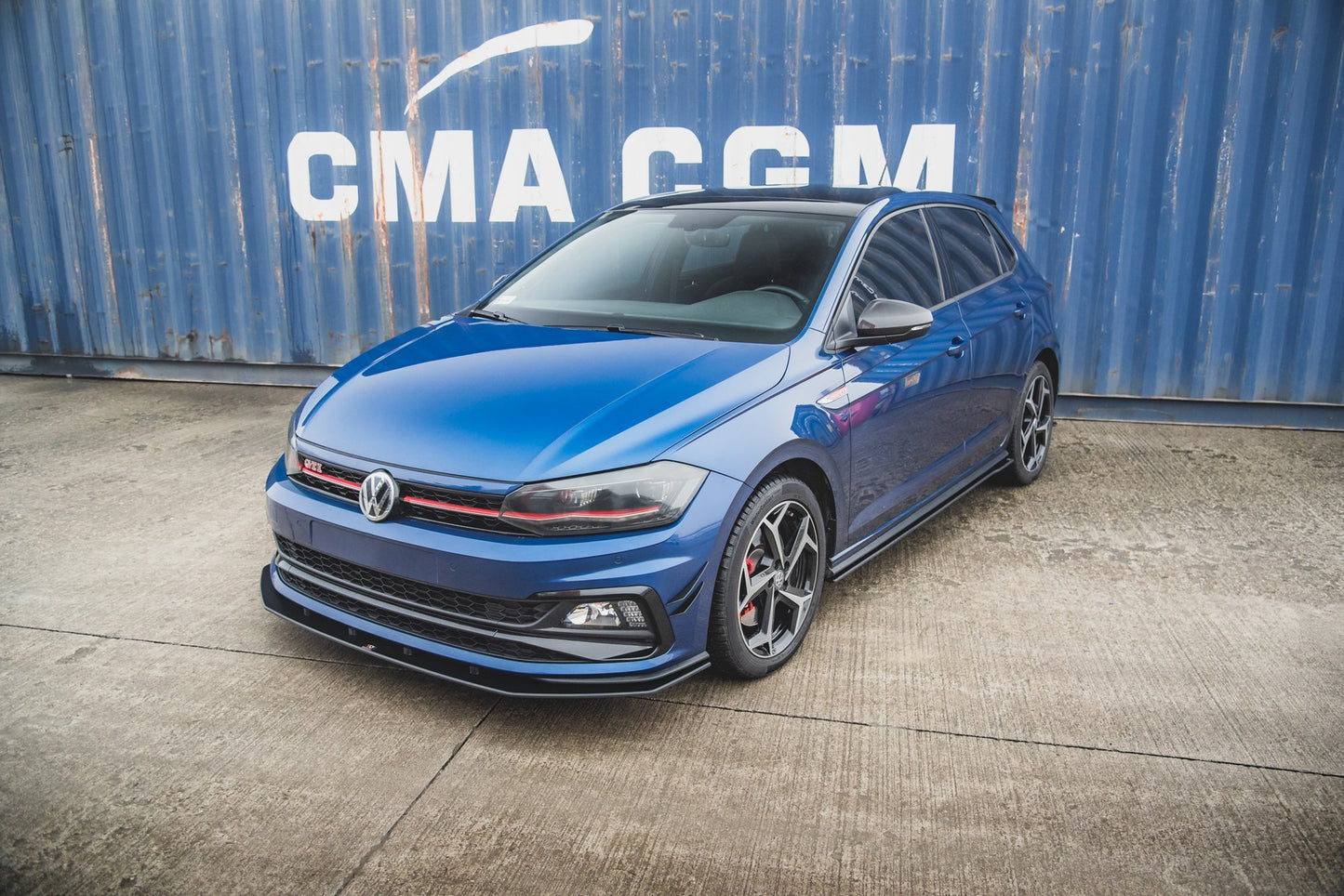 Forreste splitter Street Pro Volkswagen Polo GTI Mk6