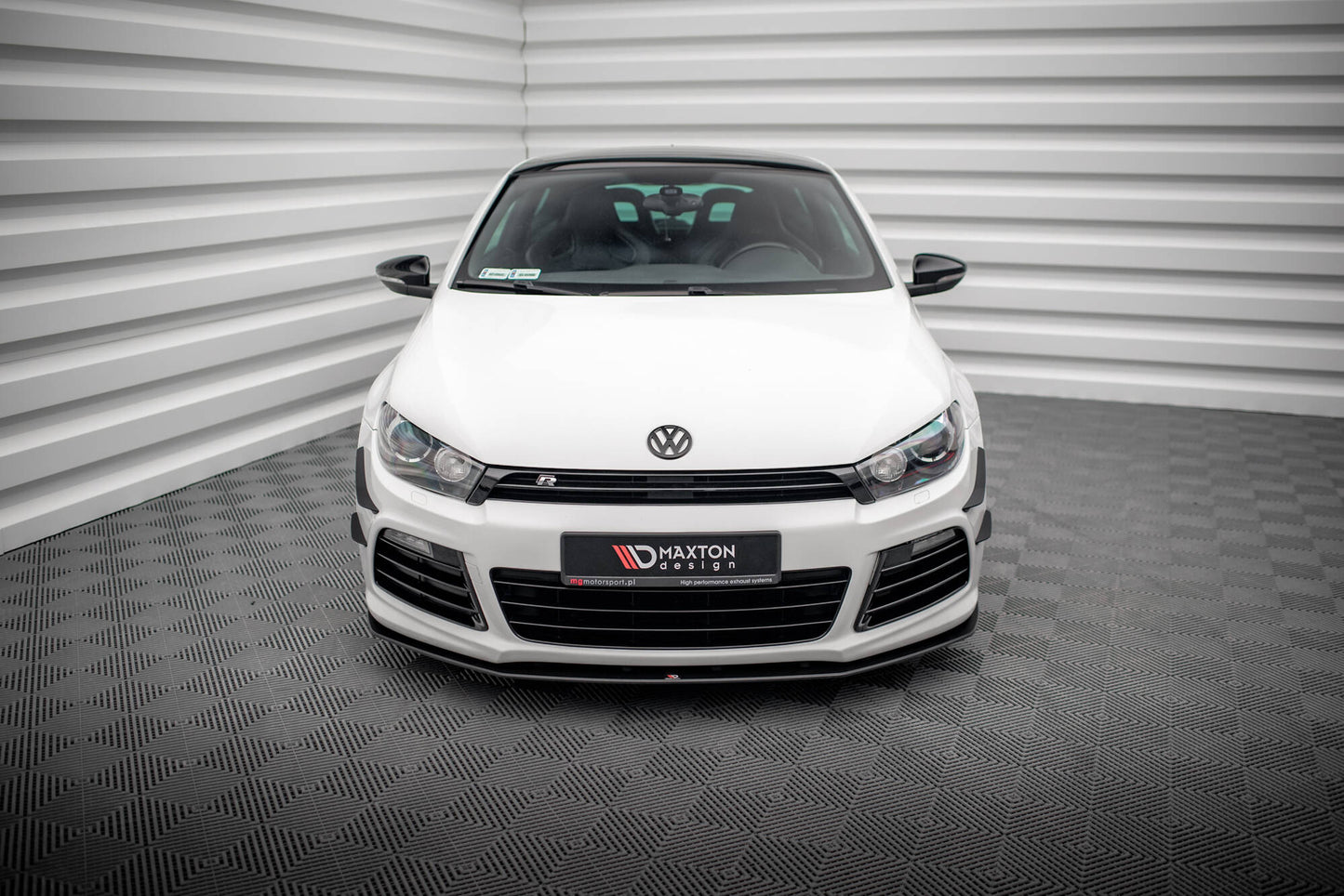 Forreste splitter Street Pro Volkswagen Scirocco R Mk3