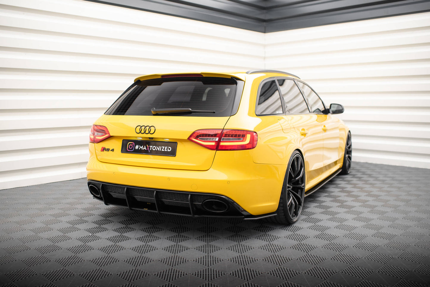 Bagerste diffuser Street Pro Audi RS4 B8