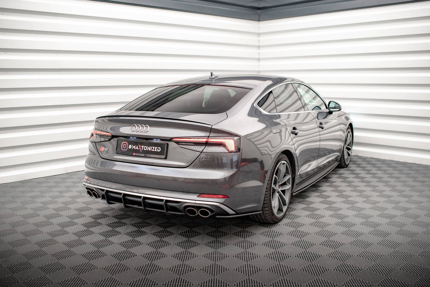 Bagerste diffuser Street Pro Audi S5 Coupe / Sportback F5