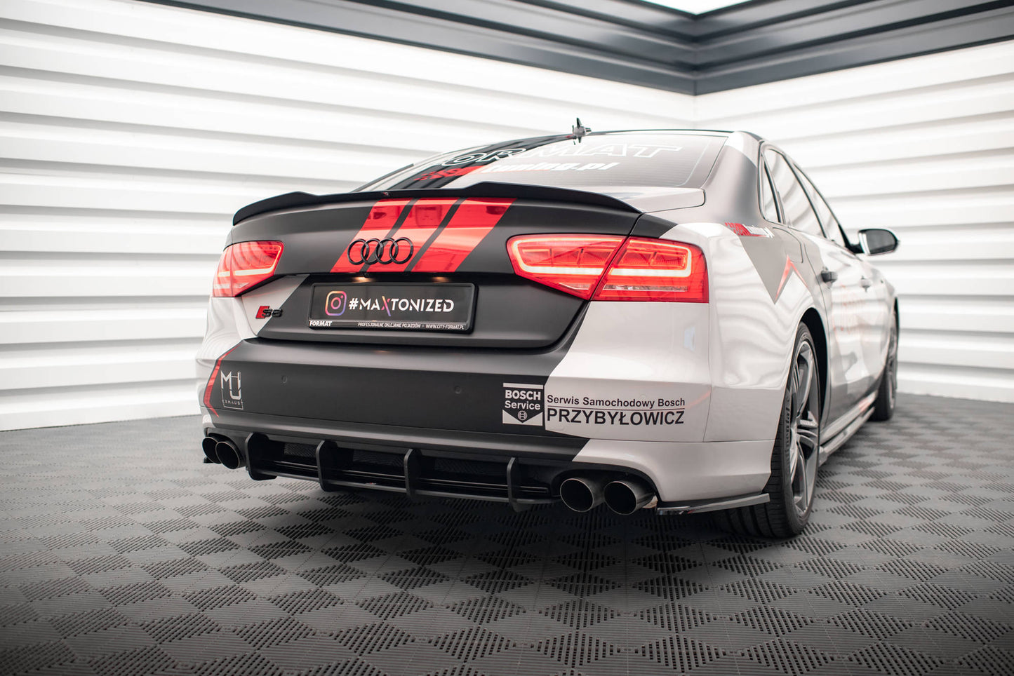 Bagerste diffuser Street Pro Audi S8 D4