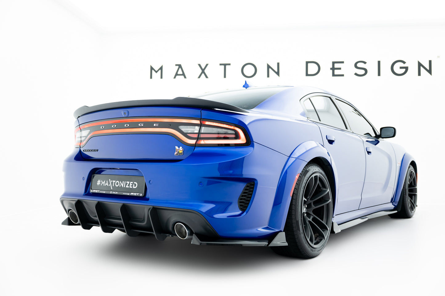 Bagerste diffuser Street Pro Dodge Charger RT Scat Pack Bredtbody Mk3 Facelift