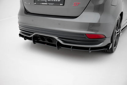 Bagerste diffuser Street Pro + Flaps Ford Focus ST Mk3 Facelift