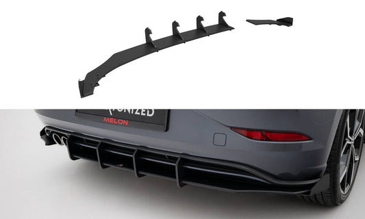 Bagerste diffuser Street Pro + Flaps Volkswagen Polo GTI Mk6 Facelift