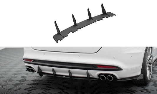 Bagerste diffuser Street Pro Ford Mondeo Sport Mk5 Facelift / Fusion Sport Mk2 Facelift