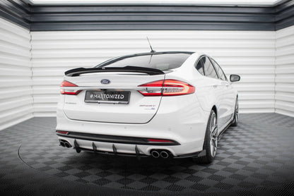 Bagerste diffuser Street Pro Ford Mondeo Sport Mk5 Facelift / Fusion Sport Mk2 Facelift
