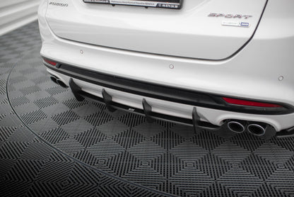 Bagerste diffuser Street Pro Ford Mondeo Sport Mk5 Facelift / Fusion Sport Mk2 Facelift