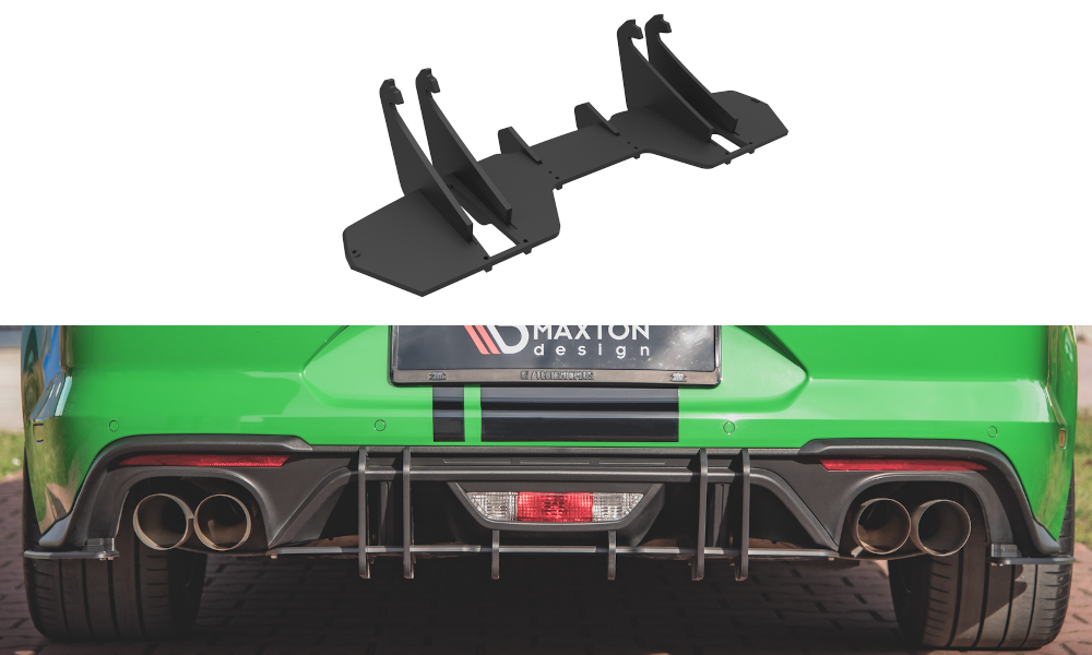 Bagerste diffuser Street Pro Ford Mustang GT Mk6 Facelift