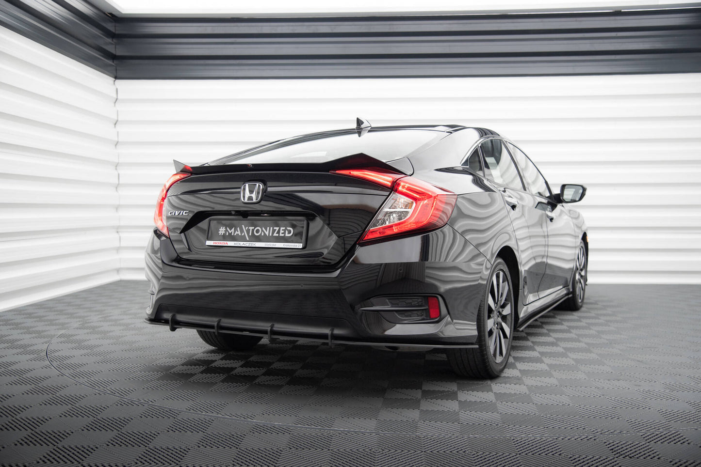 Bagerste diffuser Street Pro Honda Civic Mk10