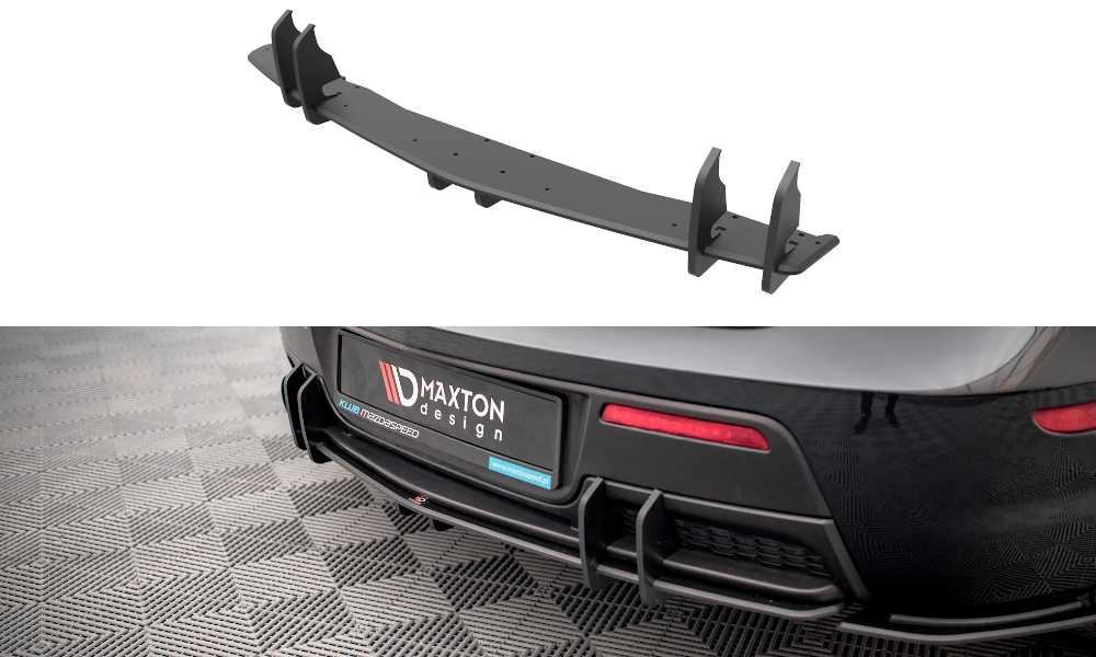 Bagerste diffuser Street Pro Mazda 3 MPS Mk1 US-Spec Version