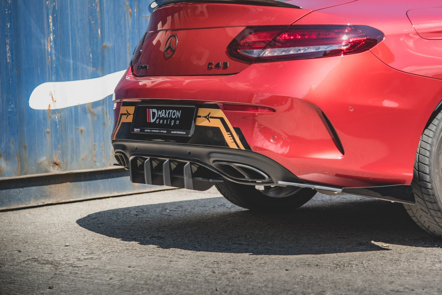 Bagerste diffuser Street Pro Mercedes-AMG C43 Coupe C205