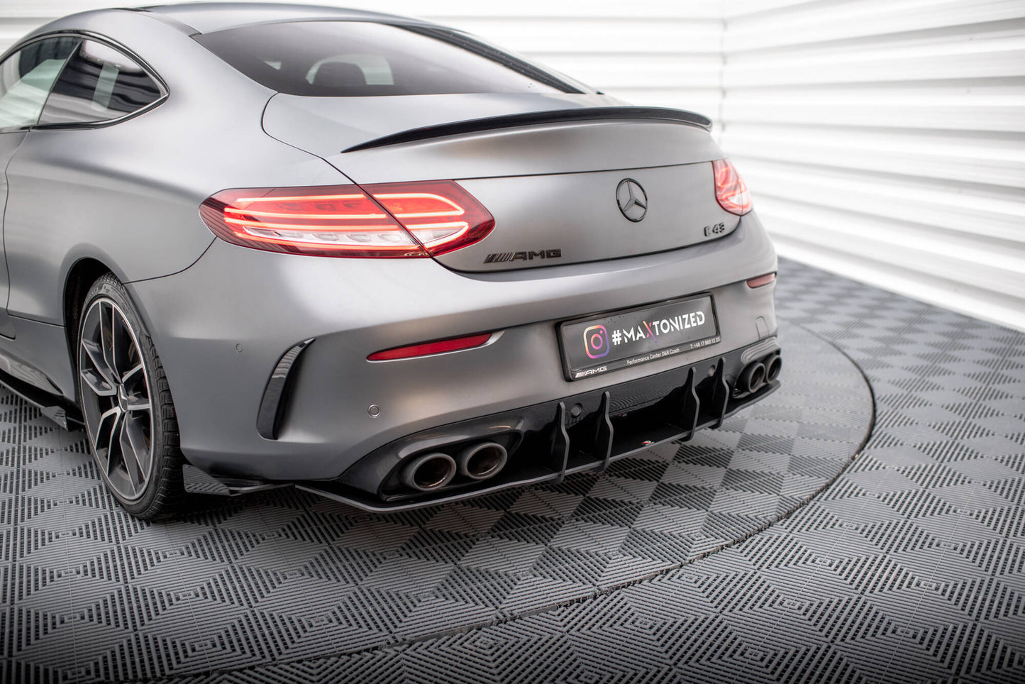 Bagerste diffuser Street Pro Mercedes-AMG C43 Coupe / Cabrio C205 Facelift / A205 Facelift