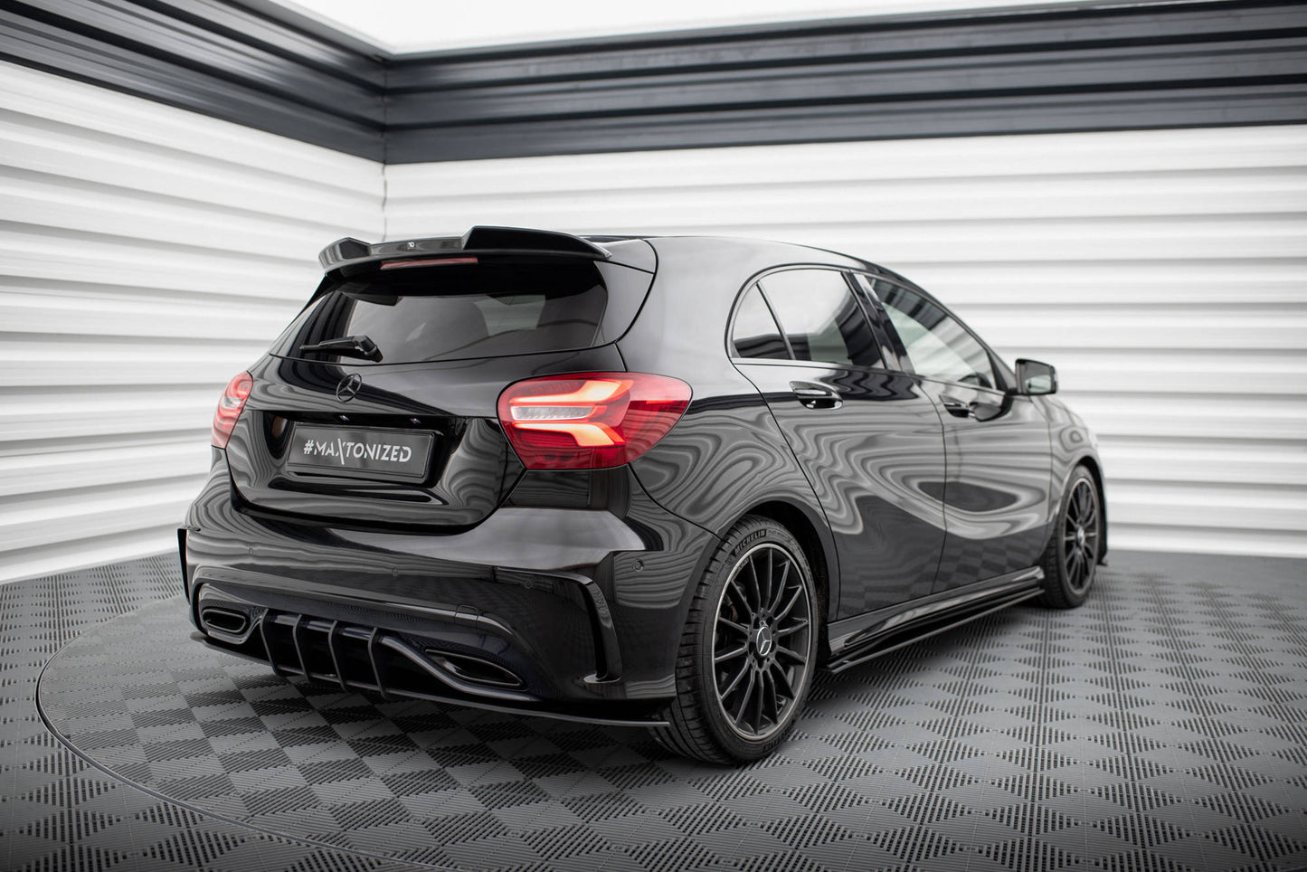 Bagerste diffuser Street Pro Mercedes-Benz A AMG-Line W176 Facelift