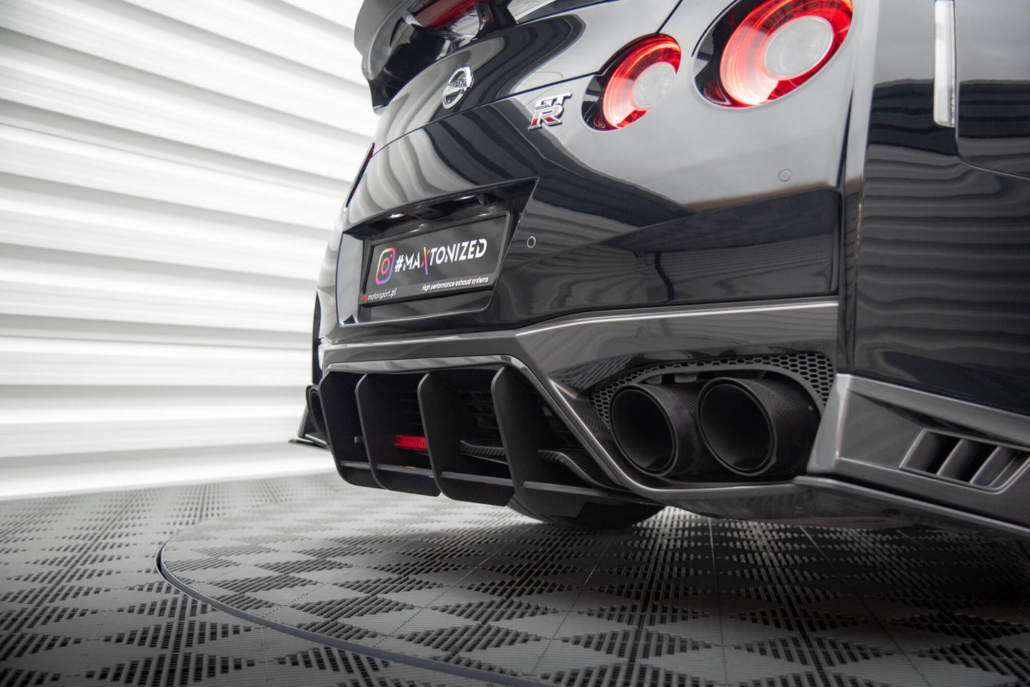 Bagerste diffuser Street Pro Nissan GTR R35 Facelift