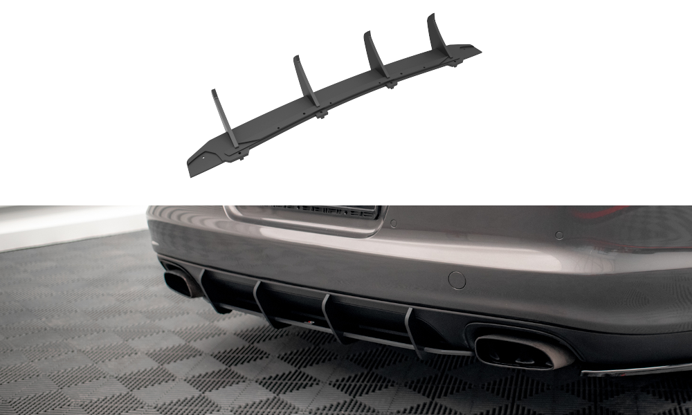 Bagerste diffuser Street Pro Porsche Panamera / Panamera Diesel 970