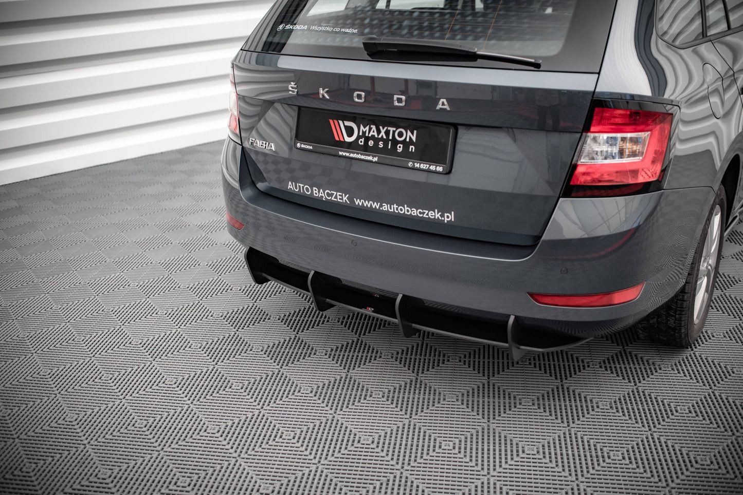 Bagerste diffuser Street Pro Skoda Fabia Combi Mk3 Facelift
