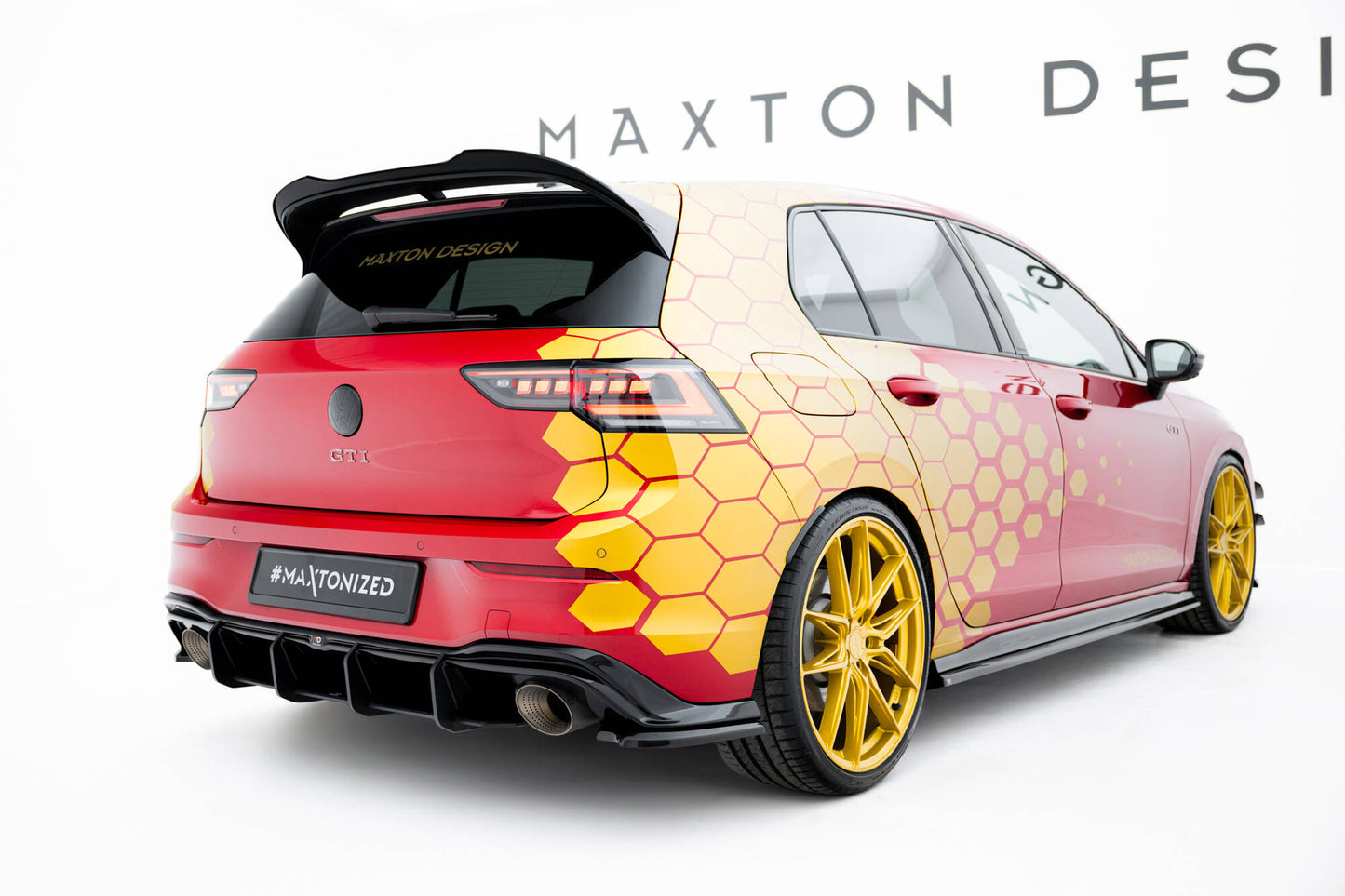 Bagerste diffuser Street Pro V.1 Volkswagen Golf GTI Clubsport Mk8 Facelift