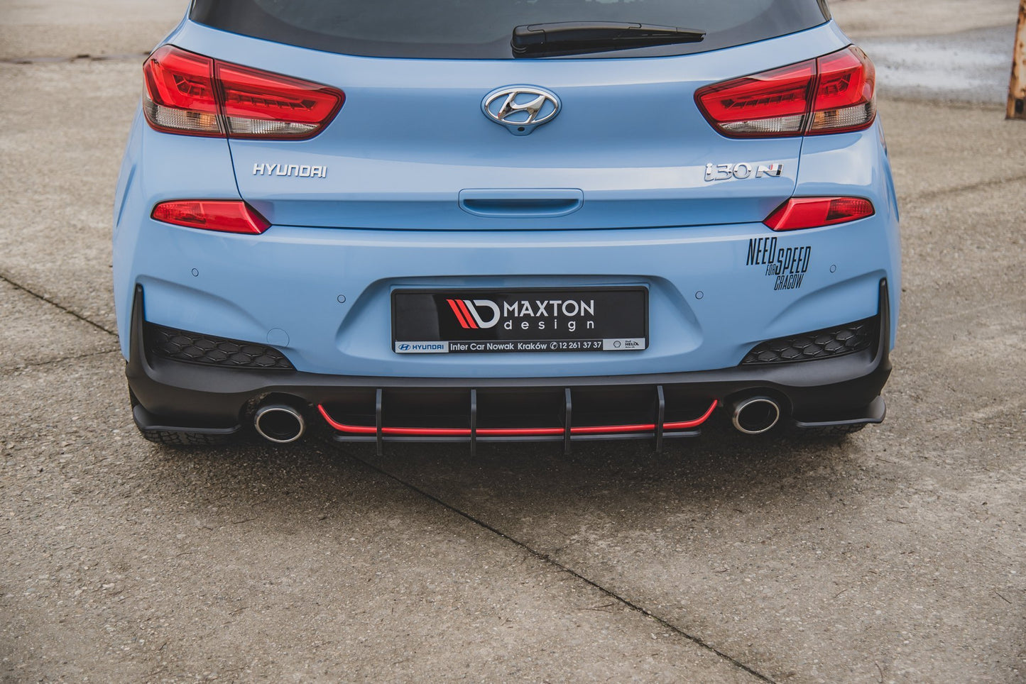 Bagerste diffuser Street Pro V.2 Hyundai I30 N Mk3 Hatchback