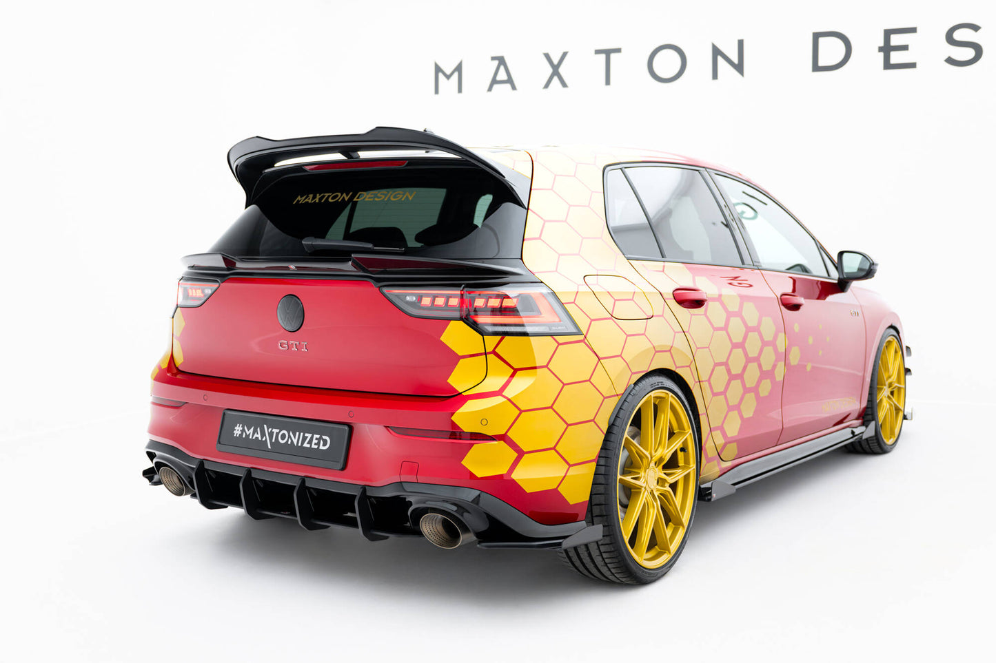 Bagerste diffuser Street Pro V.2 Volkswagen Golf GTI Clubsport Mk8 Facelift