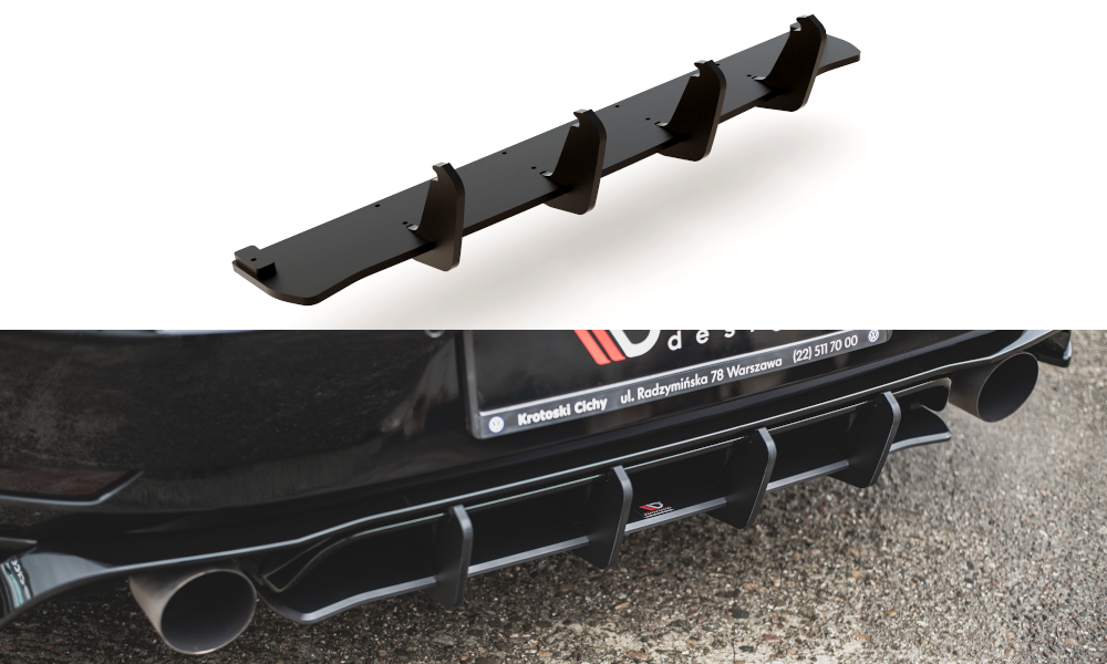 Bagerste diffuser Street Pro VW Golf 7 GTI TCR