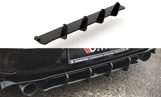 Bagerste diffuser Street Pro VW Golf 7 GTI TCR