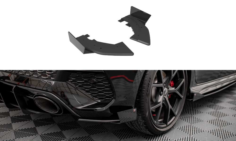 Bagerste sidesplitter Street Pro + Flaps Audi RS3 Sportback 8Y