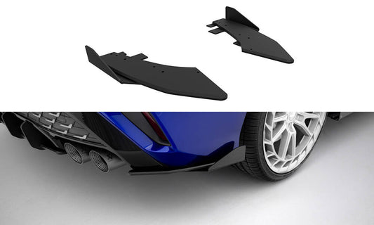 Bagerste sidesplitter Street Pro + Flaps Audi S3 Sedan 8Y Facelift