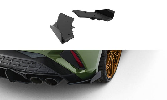 Bagerste sidesplitter Street Pro + Flaps Audi S3 Sportback 8Y Facelift