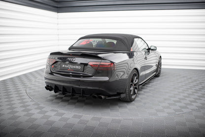Bagerste sidesplitter Street Pro + Flaps Audi S5 / A5 S-Line Coupe / Cabriolet 8T