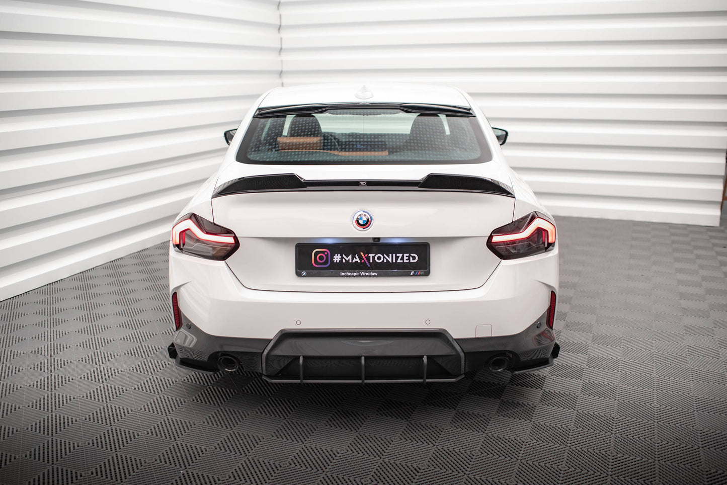 Bagerste sidesplitter Street Pro + Flaps BMW 2 Coupe M-Pack G42