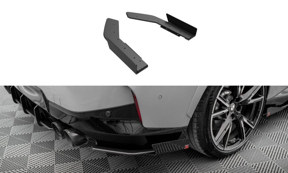 Bagerste sidesplitter Street Pro + Flaps BMW 2 Coupe M240i G42